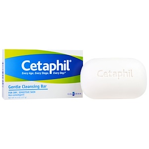 Cetaphil, Мягкое очищающее средство, 4.5 унции(127 г)
