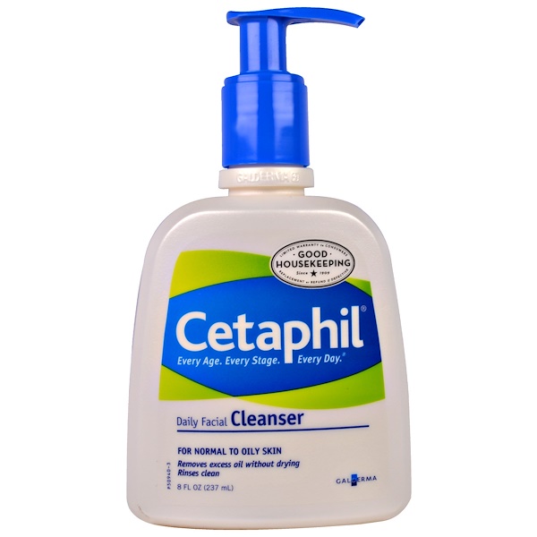 face cetaphil wash oz 8 fl Cetaphil,  Facial iHerb.com  ml) Cleanser, (237 Daily oz 8