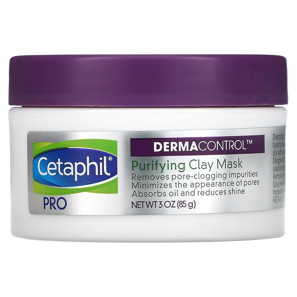 Pro Derma Control, Purifying Clay Mask, 3 oz (85 g)