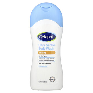 Cetaphil, Ultra Gentle Body Wash, All Skin Types, Light Scent, 16.9 fl oz (500 ml)