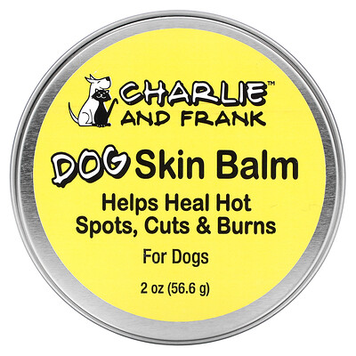 Charlie and Frank Бальзам для кожи собаки, 56,6 г (2 унции)