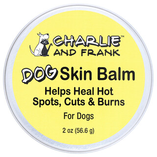 Charlie & Frank, Bálsamo para Pele de Cães, 56,6 g (2 oz)