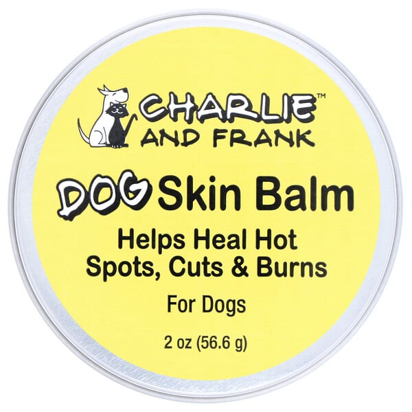 Charlie & Frank, Bálsamo canino para piel, 56,6 g (2 oz)
