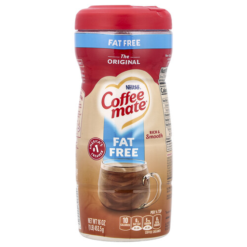 Coffee Mate Powder Coffee Creamer, Fat Free, Original, 16 oz (453.5 g)
