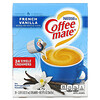 Liquid Coffee Creamer, French Vanilla, 24 Single Creamers, 3/8 fl oz (11 ml)