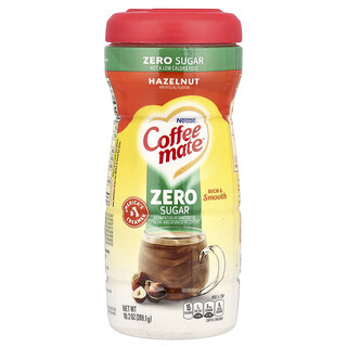 Coffee Mate, Cremă de cafea pudră, zero zahăr, alune, 10,2 oz (289,1 g)