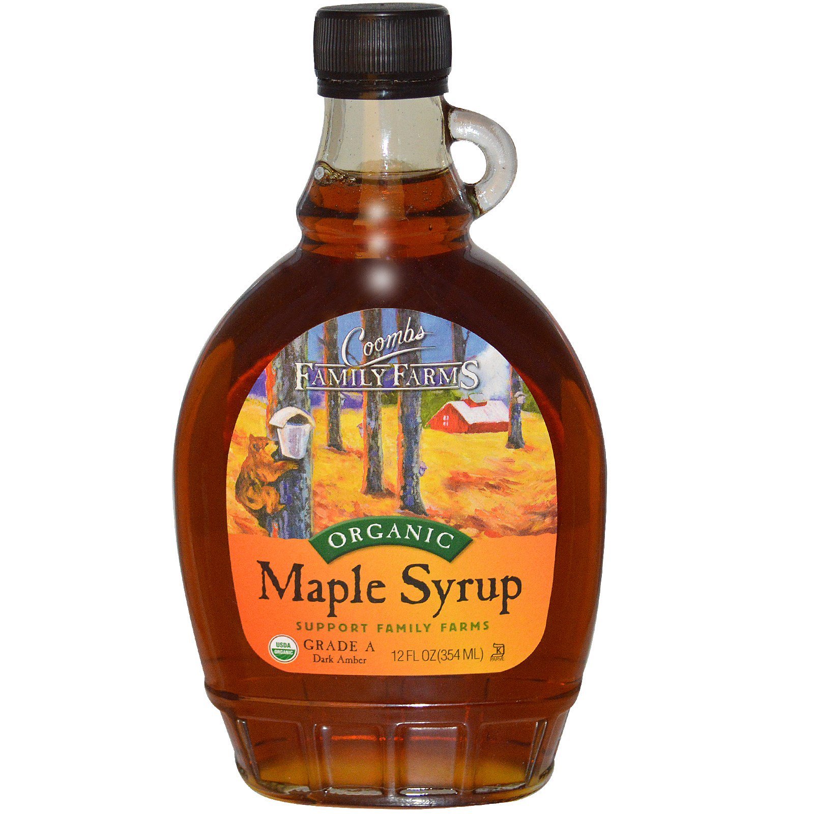 Coombs Family Farms, Organic Maple Syrup, 12 fl oz (354 ml) - iHerb.com