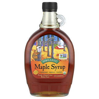 Coombs Family Farms, Xarope de Bordo Orgânico, 354 ml (12 fl oz)