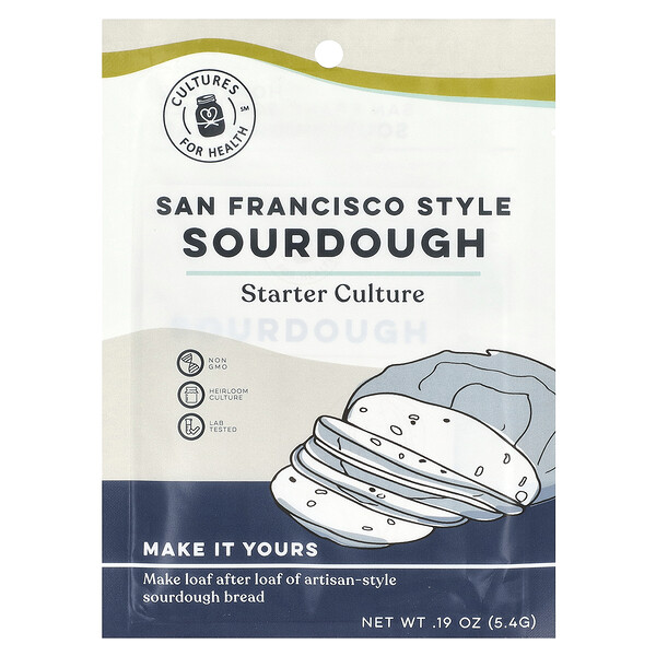 Cultures for Health San Francisco Style Sourdough, 0.19 oz (5.4 g)