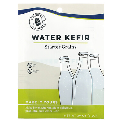 

Cultures for Health Water Kefir 1 Packet .19 oz (5.4 g)