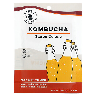 

Cultures for Health Kombucha 1 Packet 0.08 oz (2.4 g)