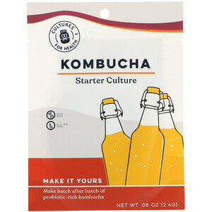 Cultures for Health, Kombucha, 1 Packet, .08 oz (2.4 g) отзывы покупателей