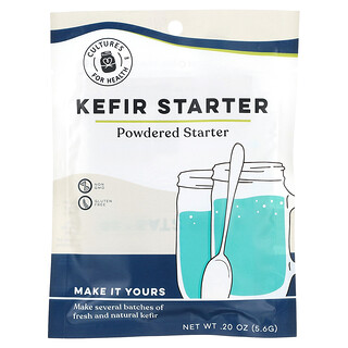 Cultures for Health, Iniciador de kéfir en polvo, 5,6 g (0,2 oz)