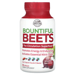 Bountiful Beets, екстракт цільного буряка, 90 капсул