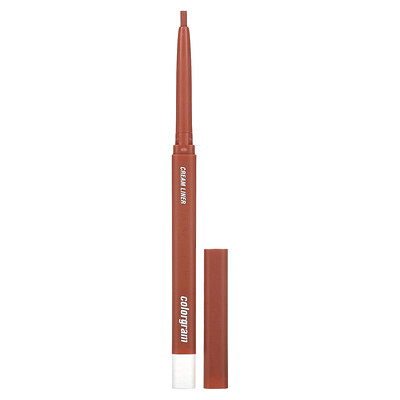 

Colorgram, Artist Formula Cream Liner, 06 Coral Brown, 0.008 oz (0.25 g)