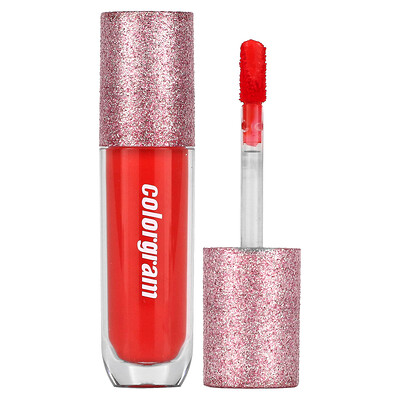 

Colorgram, Thunderbolt Tint Lacquer, 06 Pretty Tok, Vigorous and Bright Coral, 0.15 oz (4.5 g)