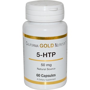 Отзывы о California Gold Nutrition, 5-HTP, 50 mg, 60 Capsules