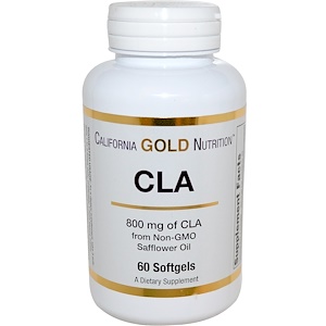 Отзывы о California Gold Nutrition, CLA, 800 mg, 60 Softgels