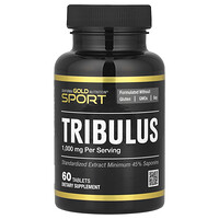 California Gold Nutrition, Sukan, Tribulus, 1,000 mg, 60 Tablet