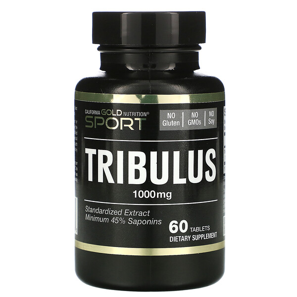 California Gold Nutrition, 스포츠, Tribulus, 1,000 mg, 60 정