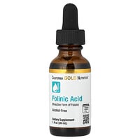 California Gold Nutrition, 폴린산, 알코올 무함유, 30ml(1fl oz)