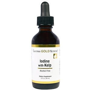 Отзывы о California Gold Nutrition, Iodine with Kelp, 2 fl oz (59 ml)