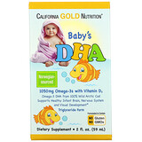 California Gold Nutrition, Baby Vitamin D3 Liquid, 10 mcg (400 IU), 0.34 fl oz (10 ml) - iHerb