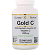 California Gold Nutrition, 골드(Gold) C, 비타민 C, 1,000mg, 식물성 캡슐 240정