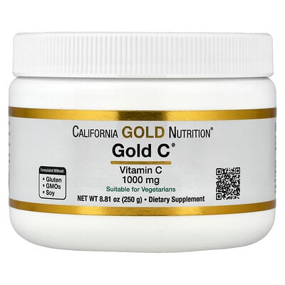 Product Image for California Gold Nutrition, Gold C Powder, Vitamin C, 1,000 mg, 8.81 oz (250 g)