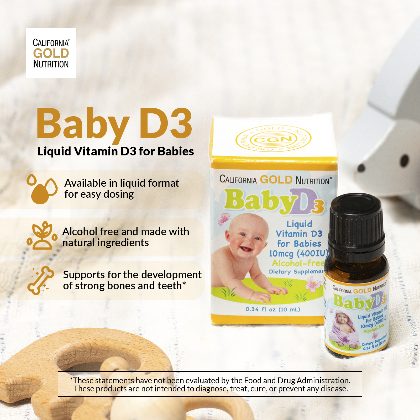 California gold nutrition gold c children