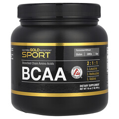 Sport, BCAA в порошку, амінокислоти з розгалуженими ланцюгами AjiPure® у співвідношенні 2:1:1 з L-лейцином, L-ізолейцином і L-валіном, 454 мг (1 фунт)