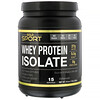 California Gold Nutrition, SPORT, Whey Protein Isolate, Unflavored, 90% Protein, Fast Absorption, Easy to Digest, Single Source Grade A Wisconsin, USA Dairy, 1 lb, 16 oz (454 g)
