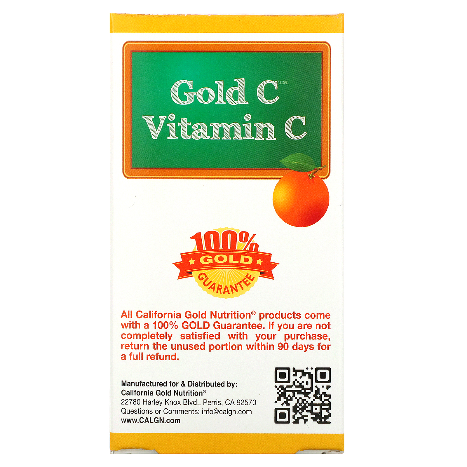 California Gold Nutrition, Children's Liquid Gold Vitamin C, USP Grade