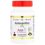 Отзывы о California Gold Nutrition, Astaxanthin, AstaLif Pure Icelandic, 12 mg, 30 Veggie Softgels
