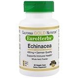 Отзывы о Эхинацея, EuroHerbs, цельный порошок, 400 мг, 60 вегетарианских капсул