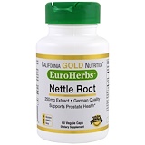 Отзывы о Экстракт корня крапивы, EuroHerbs, 250 мг, 60 вегетарианских капсул