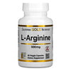 California Gold Nutrition, L-Arginine, AjiPure, 500 mg, 60 Veggie Capsules