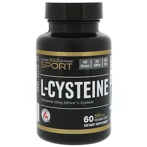 California Gold Nutrition, L-Cysteine, 500 mg, 60 Veggie Caps