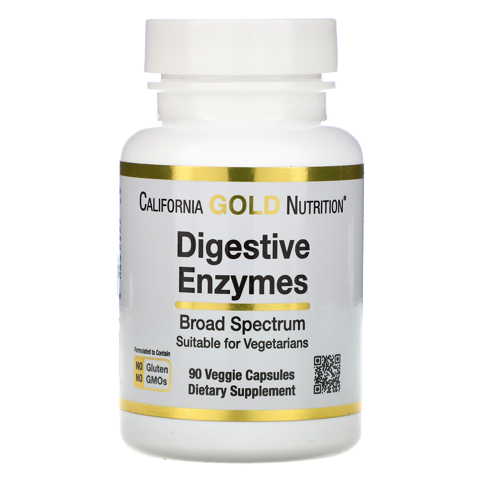 California Gold Nutrition Digestive Enzymes Broad Spectrum