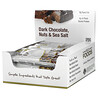 California Gold Nutrition, Foods, батончики с черным шоколадом, орехами и морской солью, 12 шт., 40 г (1,4 унции) каждый