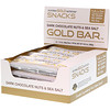 California Gold Nutrition, Gold Bar, Dark Chocolate Nuts & Sea Salt Bar, 12 Bars, 1.4 oz (40 g) Each