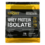 MusclePharm, Combat, 100% сывороточный протеин, со вкусом шоколадного молока, 2269 г (5 фунтов) - iHerb