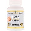 Biotin, 10,000 mcg, 90 Овощные мягкие гели