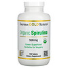 California Gold Nutrition, органическая спирулина, сертификат USDA Organic, 500 мг, 720 таблеток