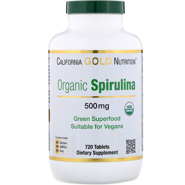 California Gold Nutrition, ΠΡΠ³Π°Π½ΠΈΡΠ΅ΡΠΊΠ°Ρ ΡΠΏΠΈΡΡΠ»ΠΈΠ½Π°, ΡΠ΅ΡΡΠΈΡΠΈΡΠΈΡΠΎΠ²Π°Π½Π° ΠΠΈΠ½ΠΈΡΡΠ΅ΡΡΡΠ²ΠΎΠΌ ΡΠ΅Π»ΡΡΠΊΠΎΠ³ΠΎ Ρ
ΠΎΠ·ΡΠΉΡΡΠ²Π° Π‘Π¨Π, 500 ΠΌΠ³, 720 ΡΠ°Π±Π»Π΅ΡΠΎΠΊ