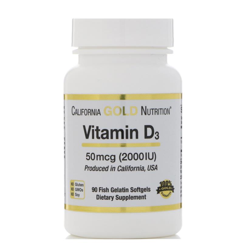 California Gold Nutrition, Витамин D3