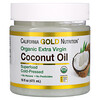 California Gold Nutrition, SUPERFOODS, органическое нерафинированное кокосовое масло первого холодного отжима, 473 мл (16 жидк. унций)