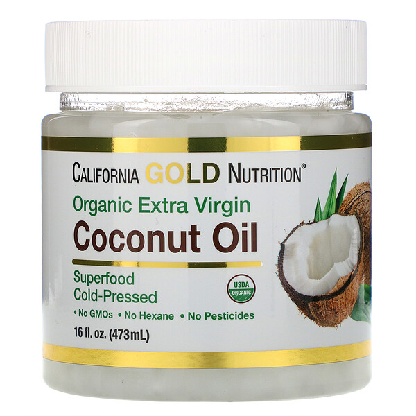 California Gold Nutrition, ΠΡΠ³Π°Π½ΠΈΡΠ΅ΡΠΊΠΎΠ΅ ΠΊΠΎΠΊΠΎΡΠΎΠ²ΠΎΠ΅ ΠΌΠ°ΡΠ»ΠΎ ΠΏΠ΅ΡΠ²ΠΎΠ³ΠΎ Ρ
ΠΎΠ»ΠΎΠ΄Π½ΠΎΠ³ΠΎ ΠΎΡΠΆΠΈΠΌΠ°, 473Β ΠΌΠ» (16Β ΠΆΠΈΠ΄ΠΊ.Β ΡΠ½ΡΠΈΠΉ)