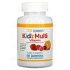 California Gold Nutrition‏, علكات Kid’s Multi Vitamin، خالية من الجيلاتين، بنكهات خليط التوت والفواكه، 60 علكة
