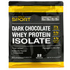 California Gold Nutrition, 100% Whey Protein Isolate, Dark Chocolate, 2 lbs (907 g)